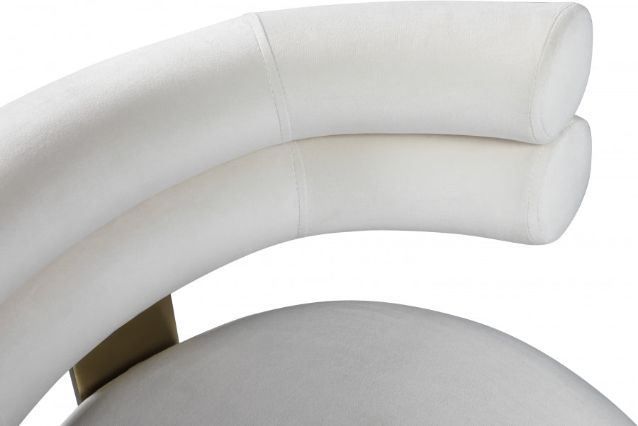 Yorztif Velvet Counter Stool