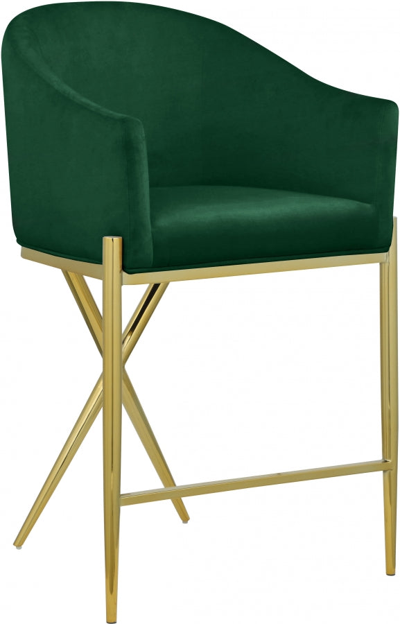 Reivax Velvet Counter Stool