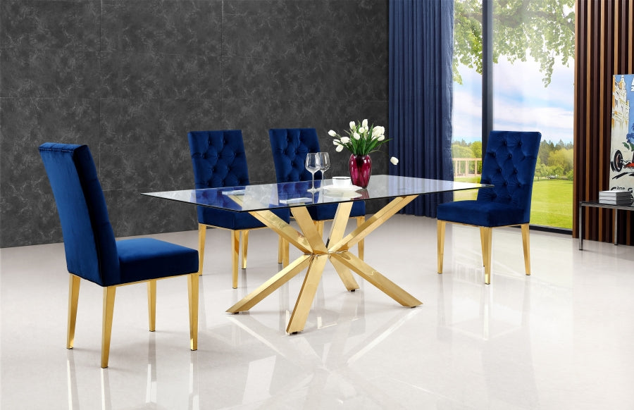 Irpac Gold dining table