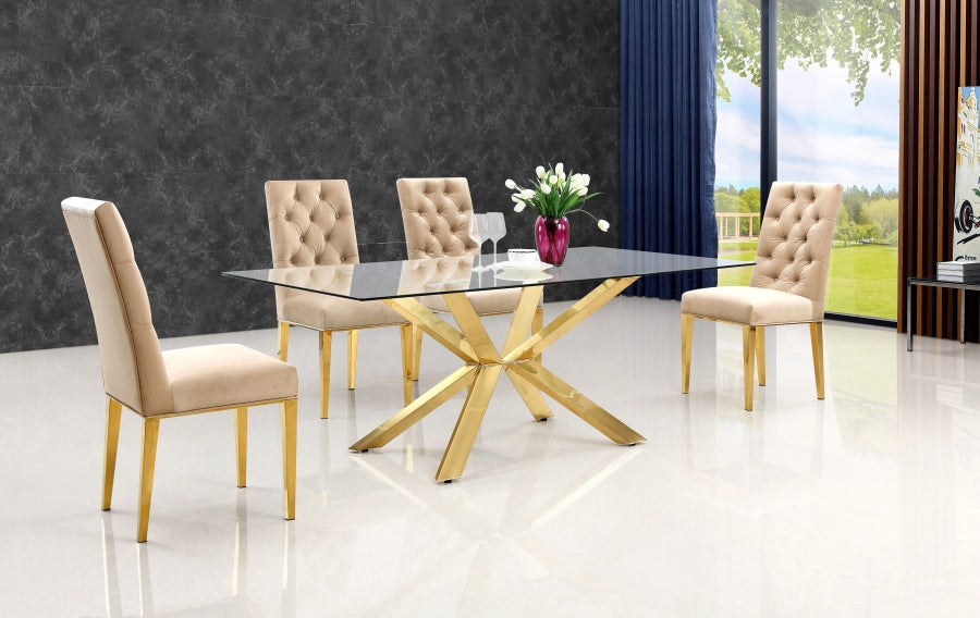 Irpac Gold dining table