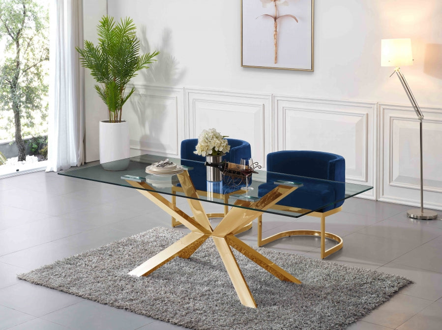 Irpac Gold dining table