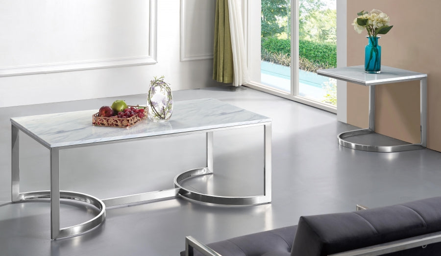 C-542 Yelpoc Chrome Coffee table