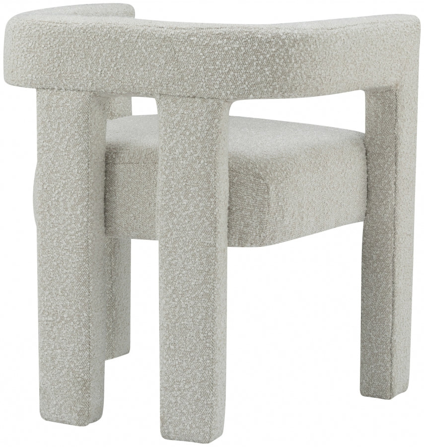 Anehta Boucle Fabric Accent | Dining Chair