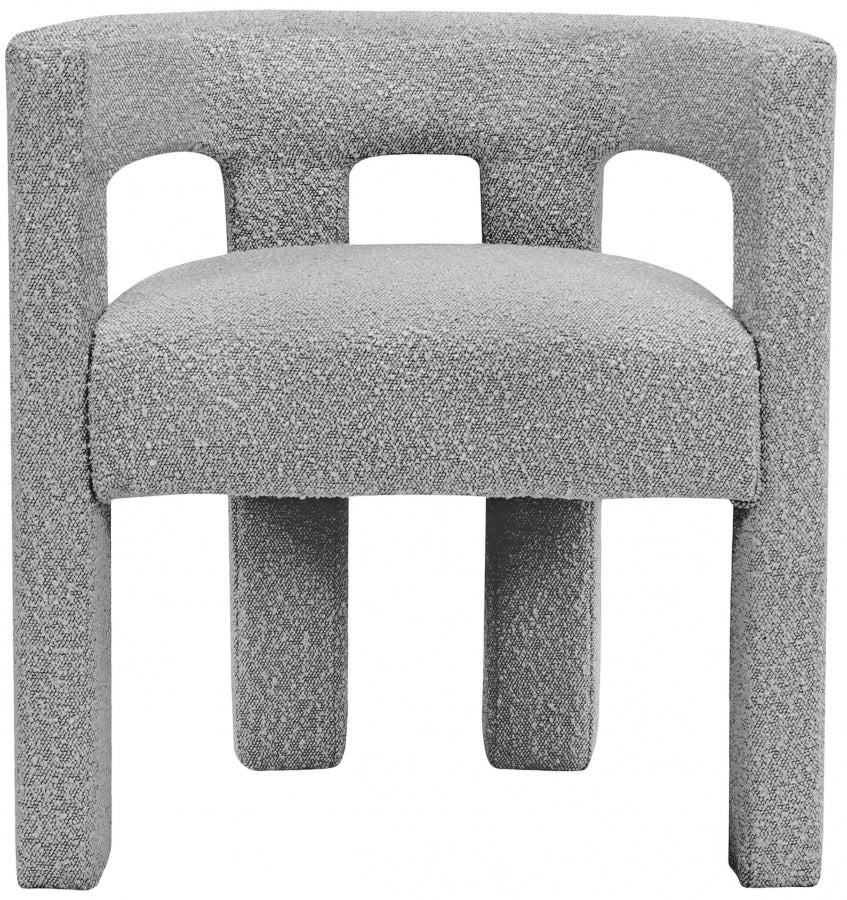 Anehta Boucle Fabric Accent | Dining Chair