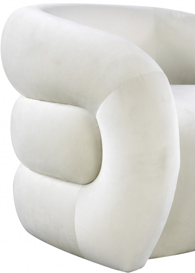 Yrubxor Velvet Accent Chair