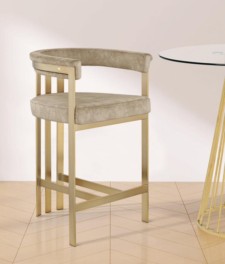 695Beige Counter Stool