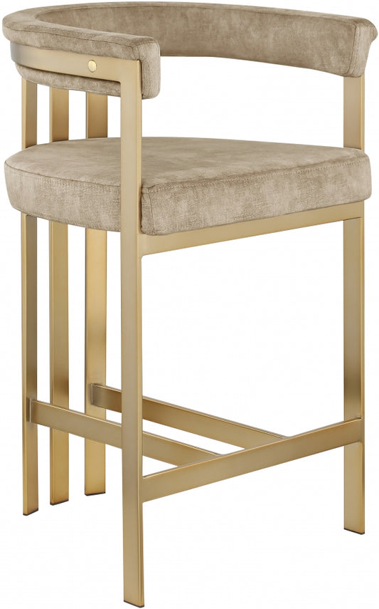 695Beige Counter Stool
