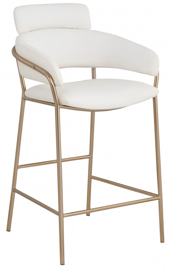 Aray Vegan Leather Counter Stool