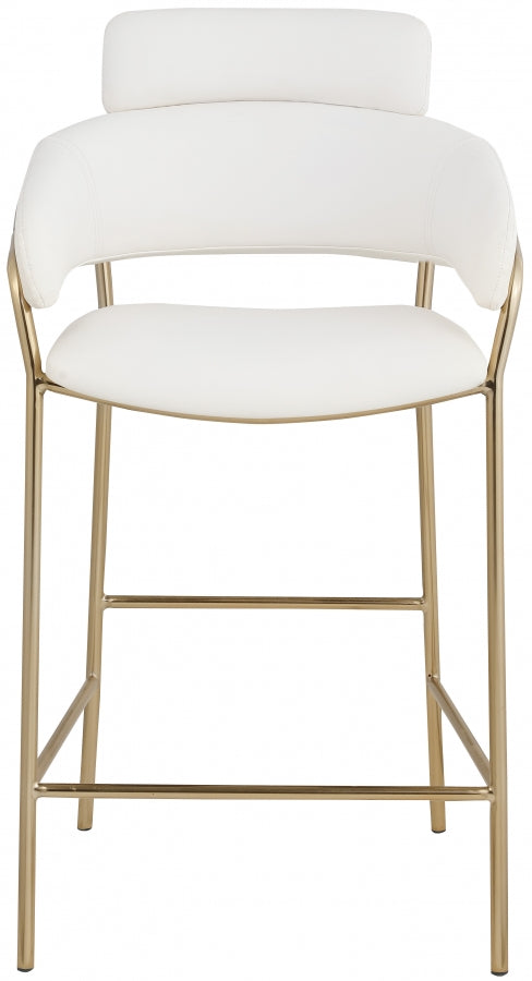 Aray Vegan Leather Counter Stool