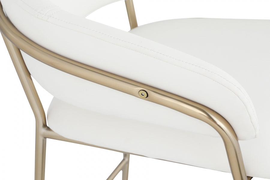 Aray Vegan Leather Counter Stool