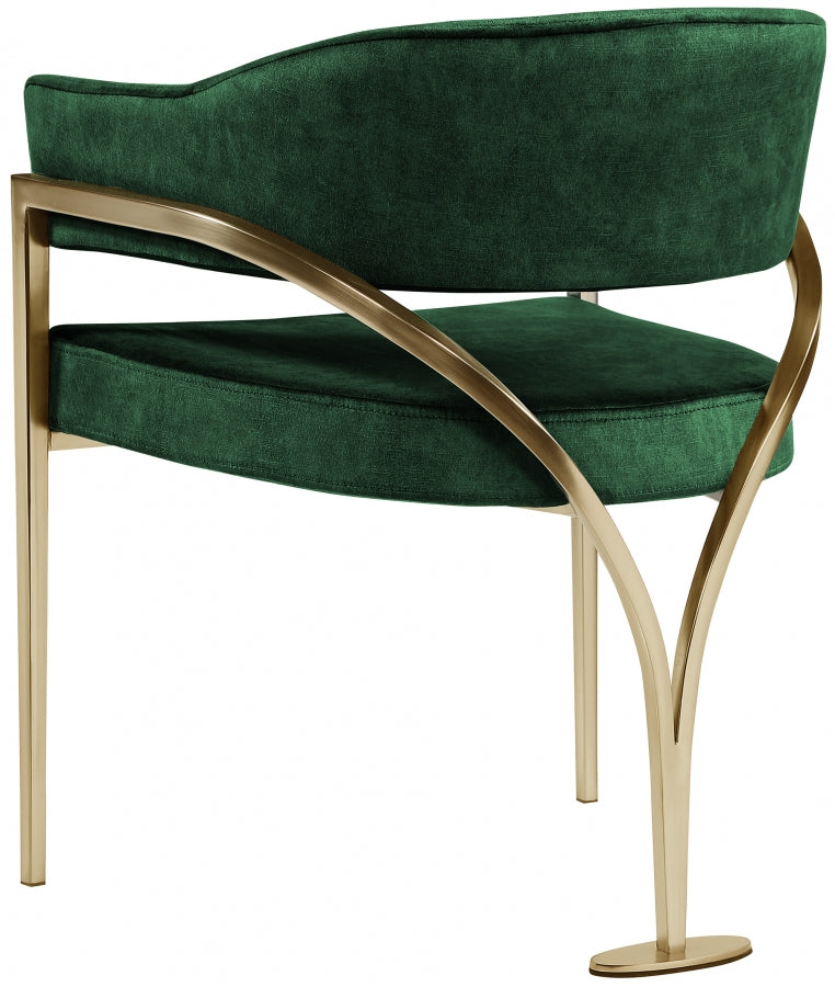 Nyledam Velvet Dining Chair