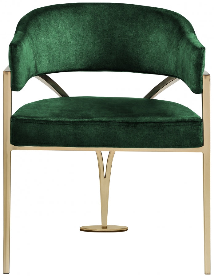 Nyledam Velvet Dining Chair