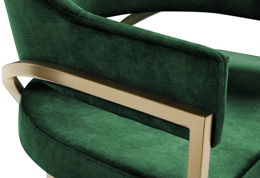 Nyledam Velvet Dining Chair