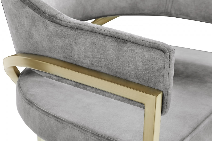 Nyledam Velvet Dining Chair