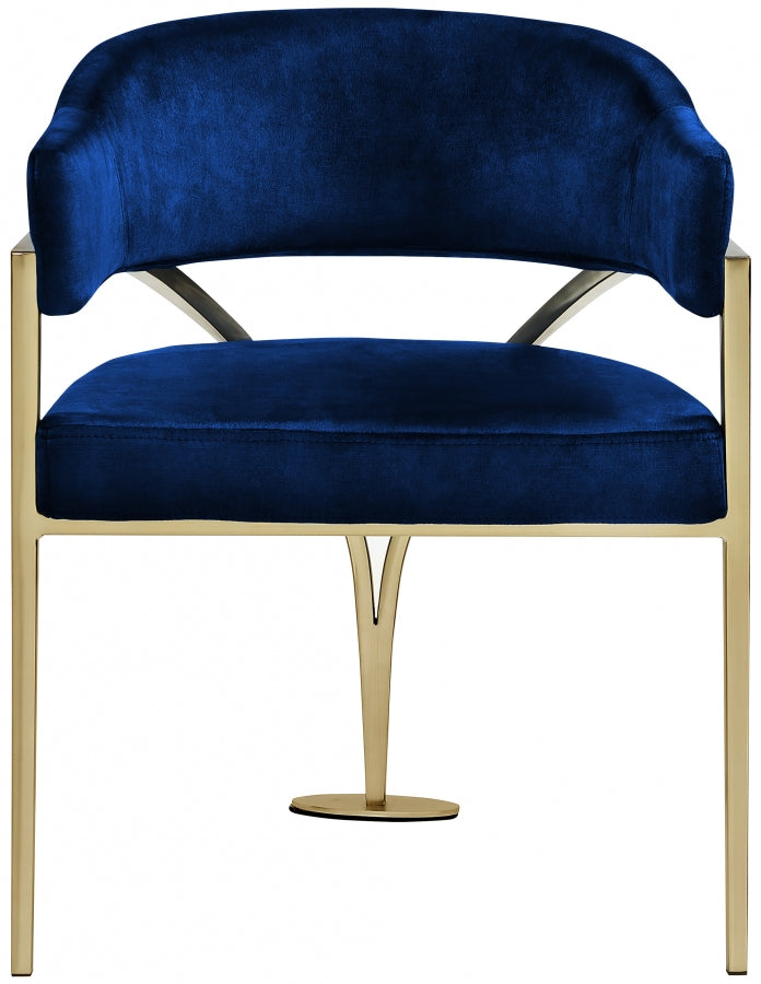Nyledam Velvet Dining Chair