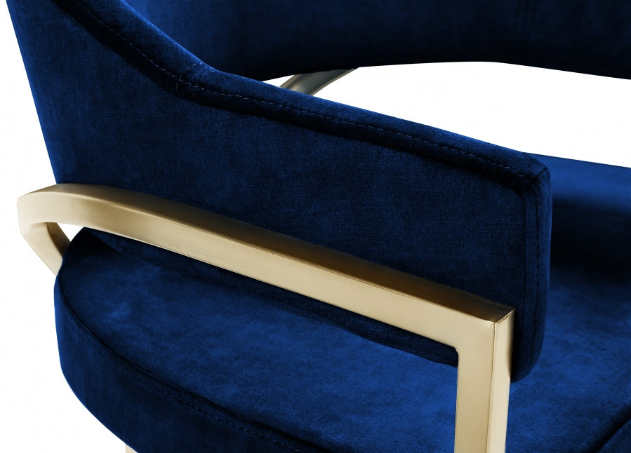 Nyledam Velvet Dining Chair