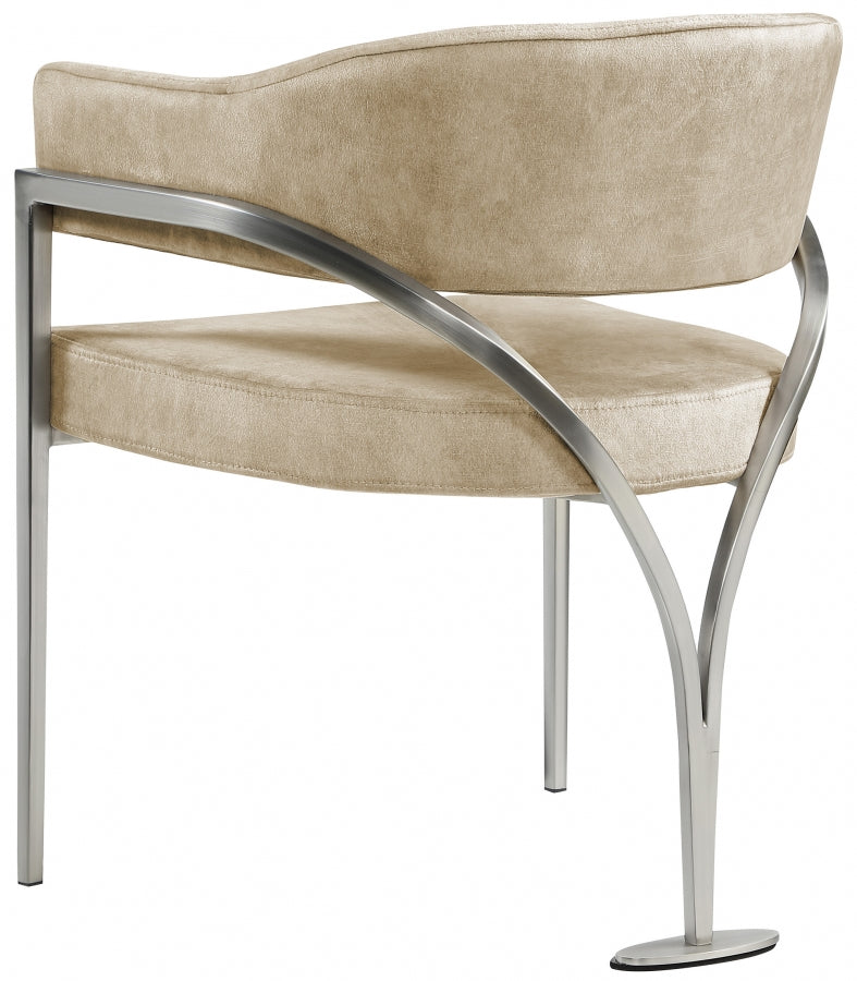 Nyledam Velvet Dining Chair