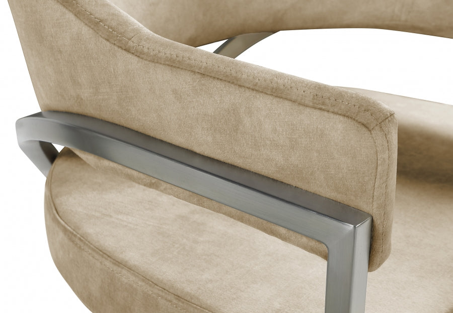 Nyledam Velvet Dining Chair