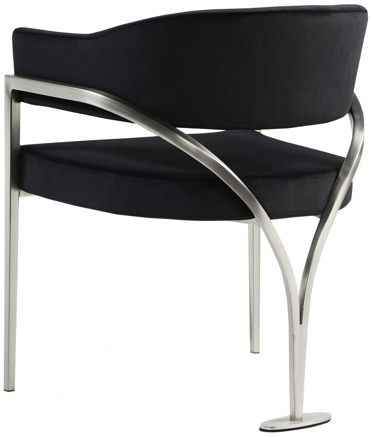 Nyledam Velvet Dining Chair