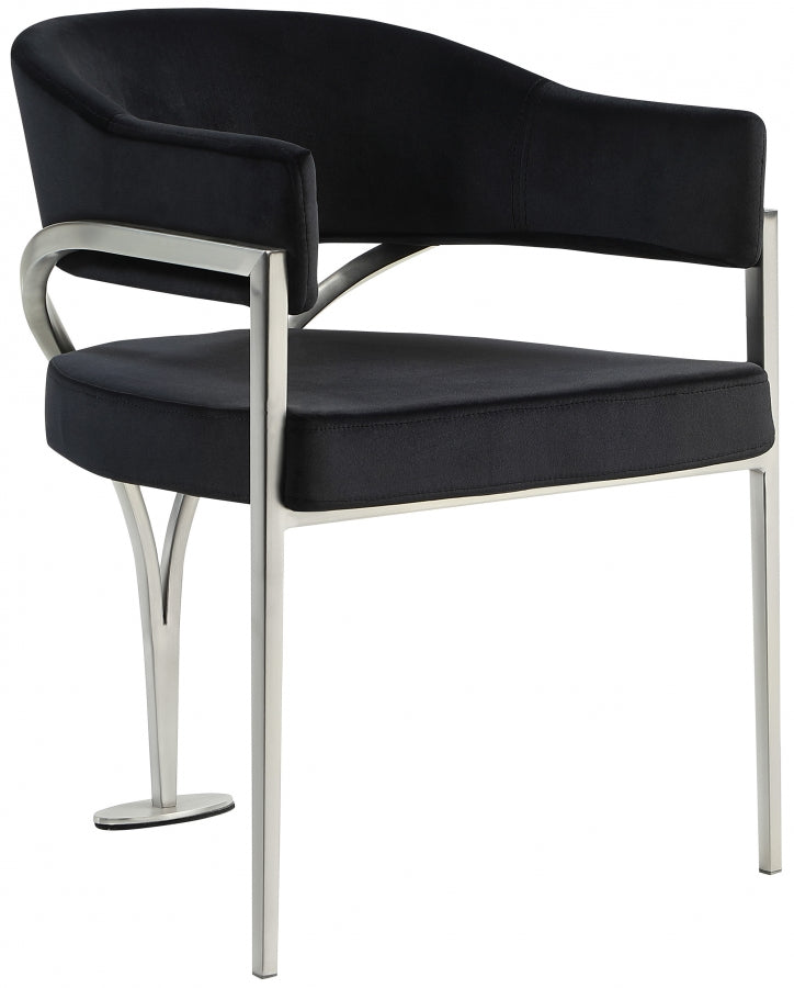 Nyledam Velvet Dining Chair