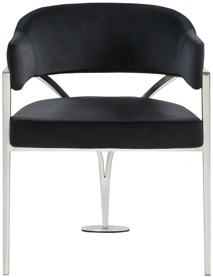 Nyledam Velvet Dining Chair