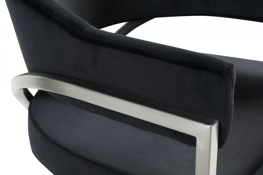 Nyledam Velvet Dining Chair