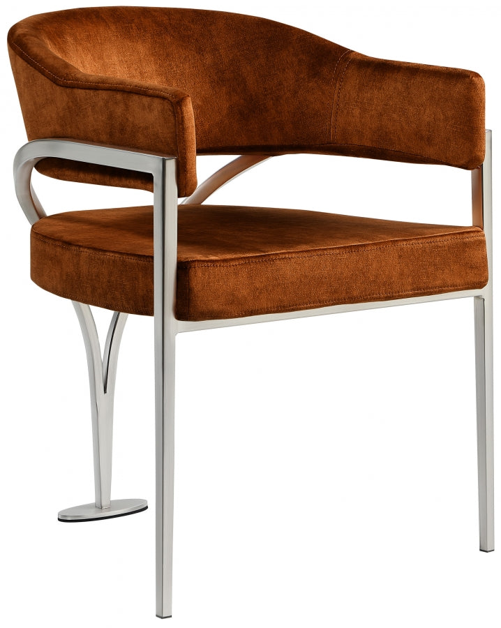 Nyledam Velvet Dining Chair