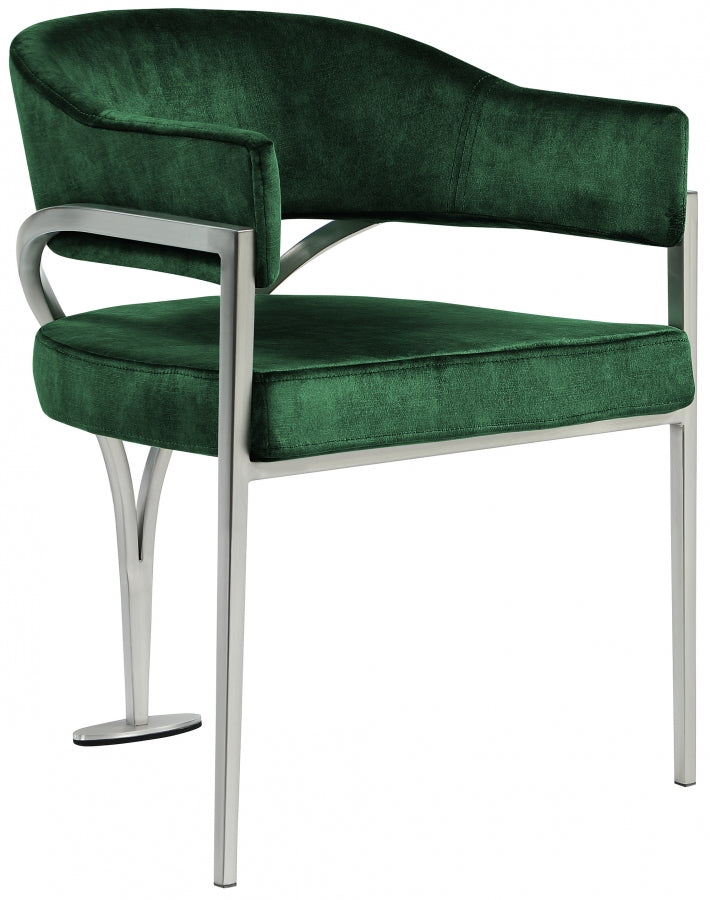 Nyledam Velvet Dining Chair