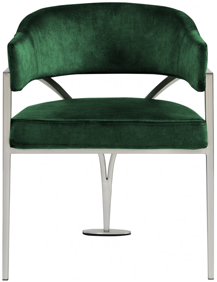 Nyledam Velvet Dining Chair