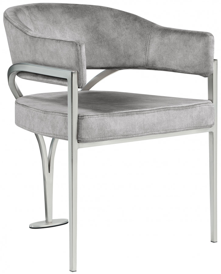 Nyledam Velvet Dining Chair