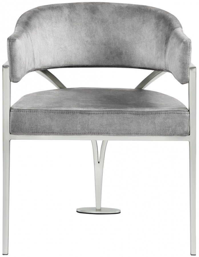 Nyledam Velvet Dining Chair