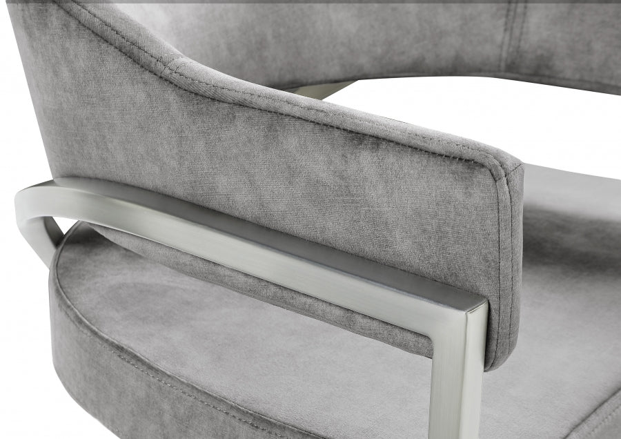 Nyledam Velvet Dining Chair