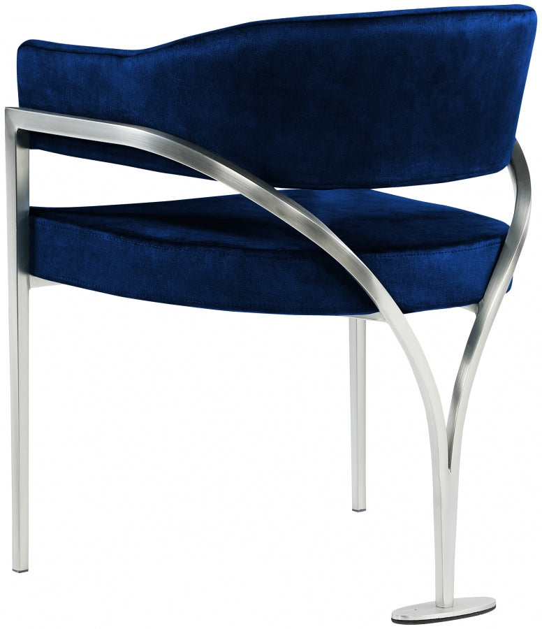 Nyledam Velvet Dining Chair