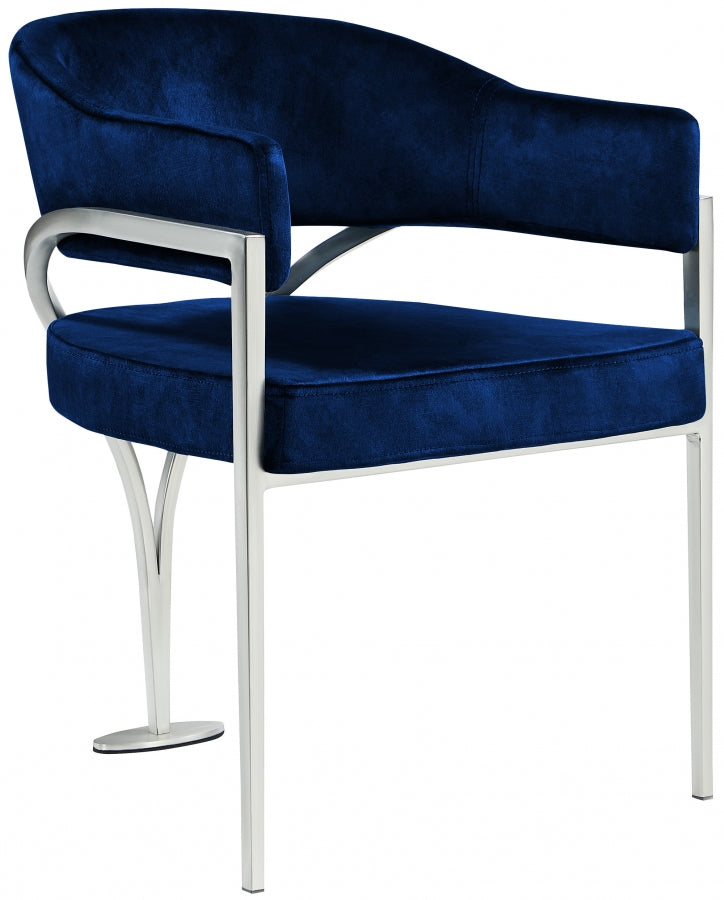 Nyledam Velvet Dining Chair