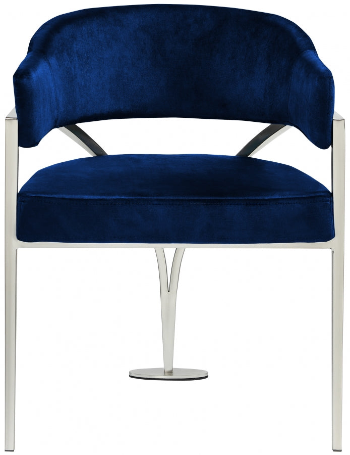 Nyledam Velvet Dining Chair