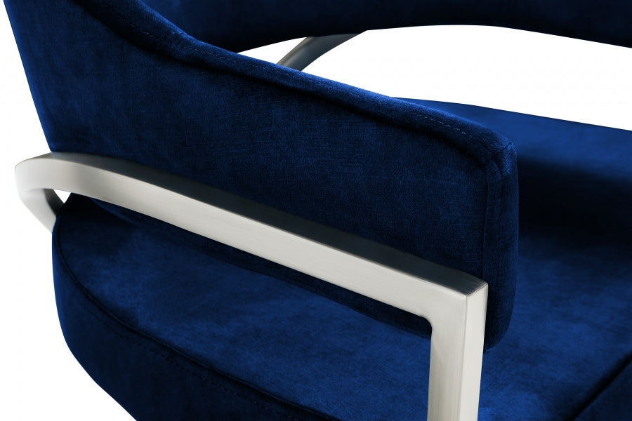 Nyledam Velvet Dining Chair