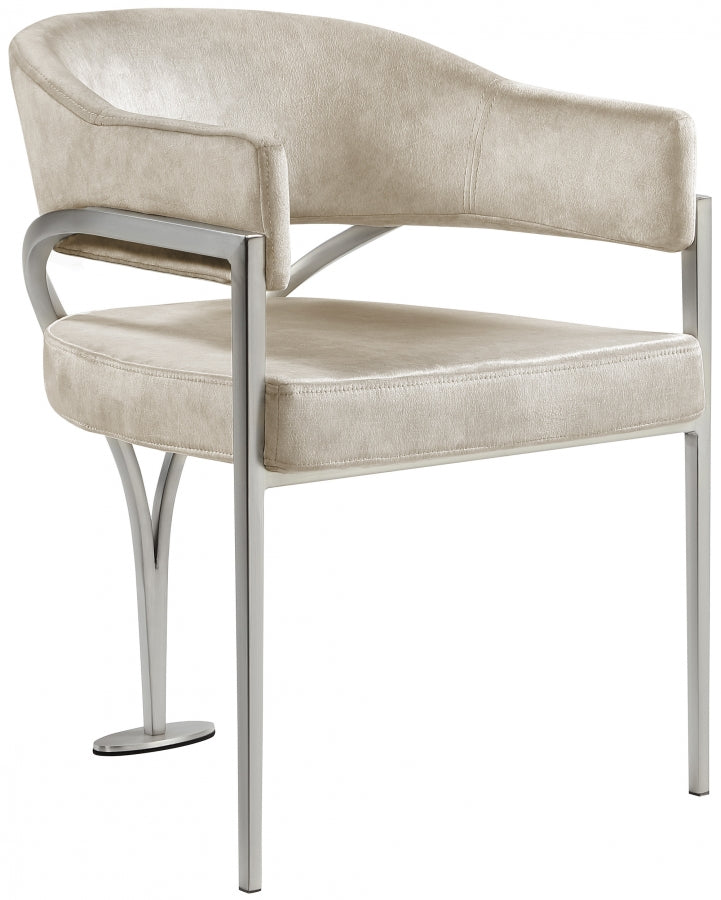 Nyledam Velvet Dining Chair