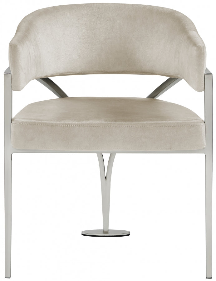 Nyledam Velvet Dining Chair