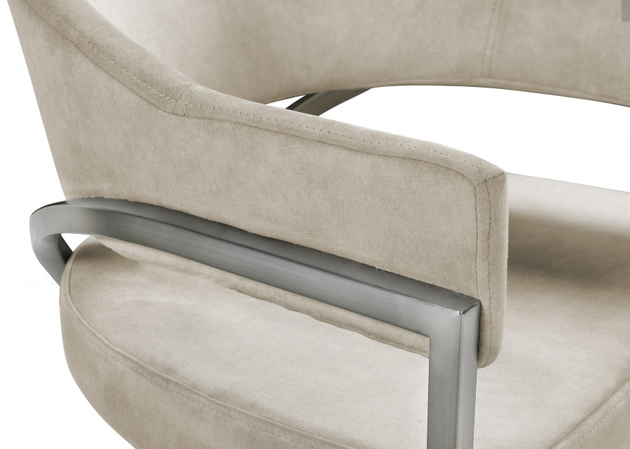 Nyledam Velvet Dining Chair