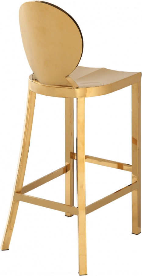 Xoddam Gold Stainless Steel Bar Stool