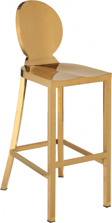 Xoddam Gold Stainless Steel Bar Stool