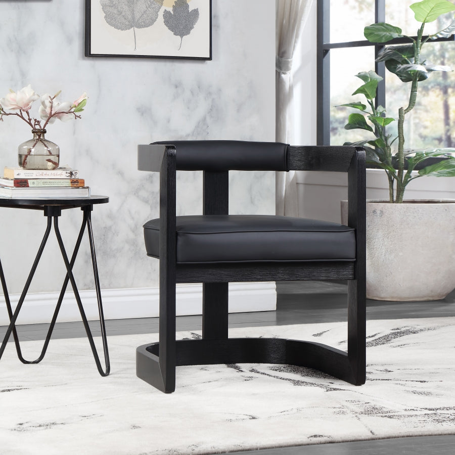 Retsehcnam Vegan Leather Dining Chair