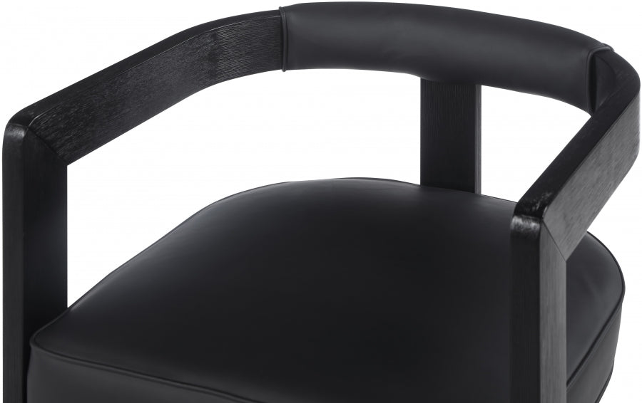Retsehcnam Vegan Leather Dining Chair