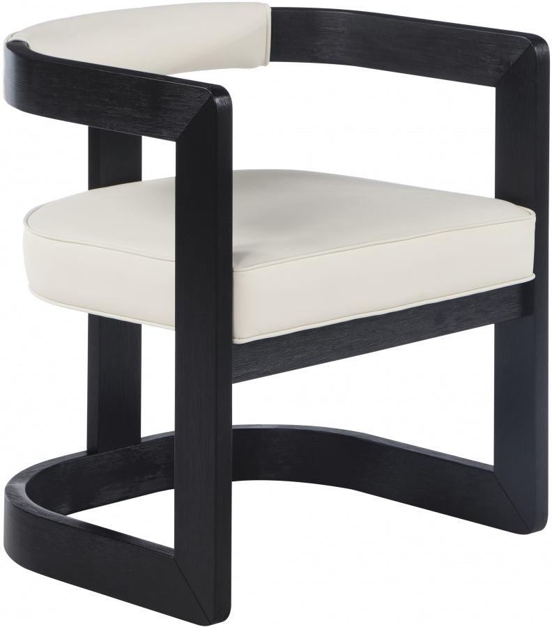 Retsehcnam Vegan Leather Dining Chair