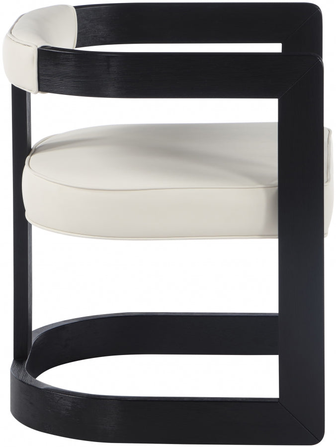 Retsehcnam Vegan Leather Dining Chair