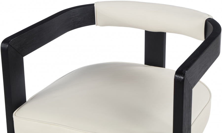 Retsehcnam Vegan Leather Dining Chair