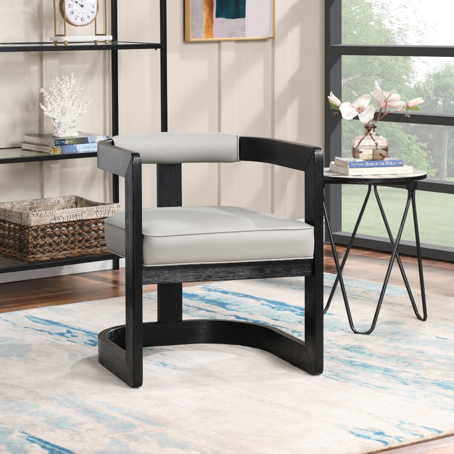 Retsehcnam Vegan Leather Dining Chair