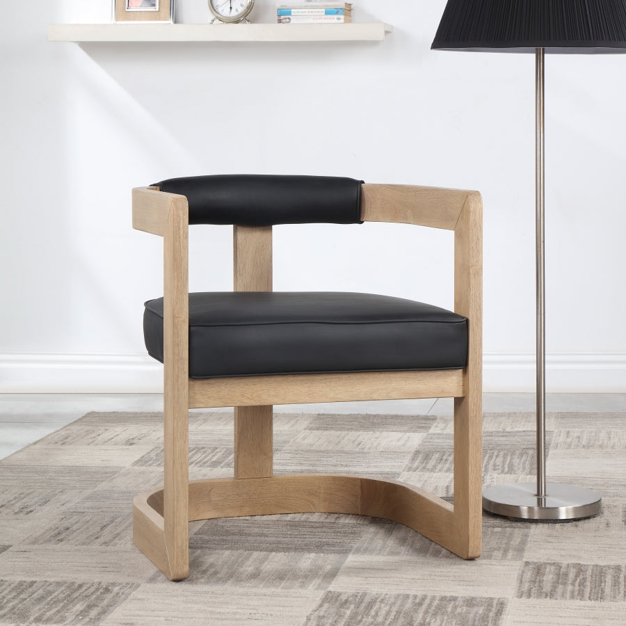 Retsehcnam Vegan Leather Dining Chair