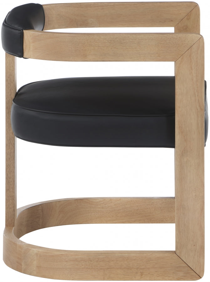 Retsehcnam Vegan Leather Dining Chair