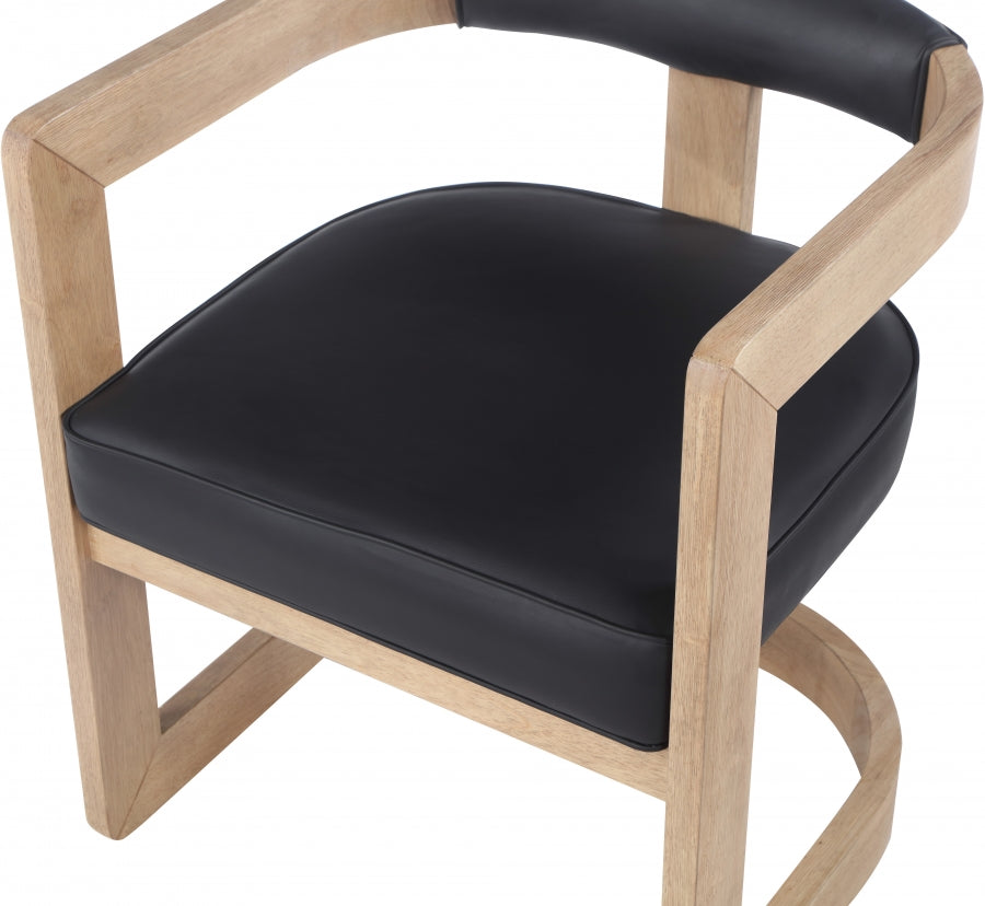 Retsehcnam Vegan Leather Dining Chair